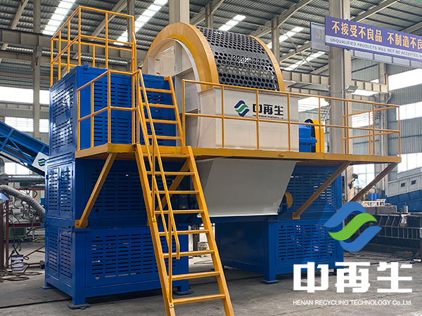 輪胎撕碎機